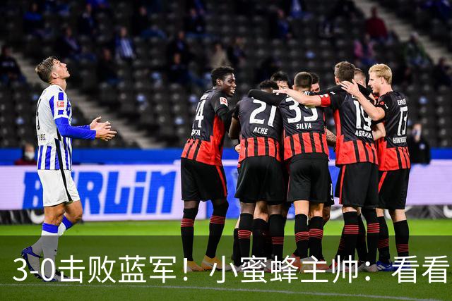 3-0击败蓝军！小蜜蜂主帅：看看那些球队砸的钱，那只是纸面实力